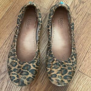 Tieks Leopard Size 7